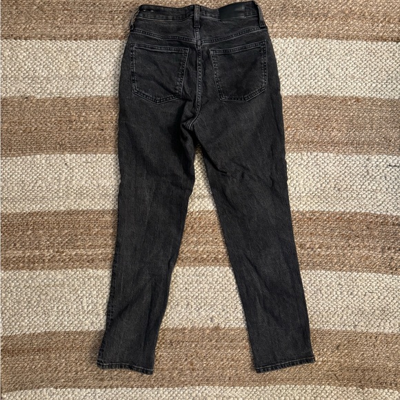 Washed black madewell jeans - Picture 2 of 5